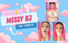 Jessi's rommelige pijpbeurt