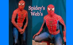 Spidey के वेब के स्पाइडरमैन बड़ा लंड स्पाइडरमैन वीर्य निकालते हैं