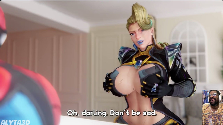 Good news media: Harley Quinn la petite salope suce une bite si bien...