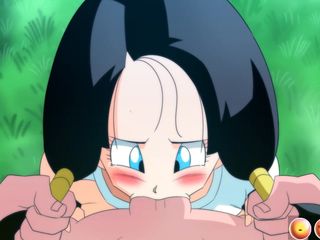 LoveSkySan69Real: Kame Paradise 3 multiver seks - deel 14 - Videl zuigt een grote lul...