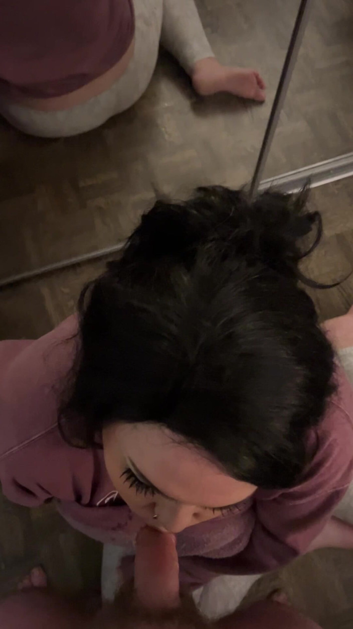 MyPrejacBoyfriend: オーガズム後、口だけで飲み込むフェラチオ