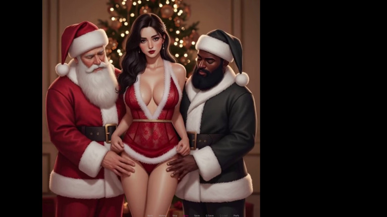 Porngame201: Une femme mariée défie à Noël 2