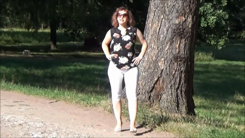 RedRoseRus: Culo in Leggings all'aperto 2 - versione completa