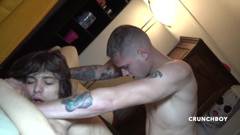 French Twinks Amator videos: seksowna tiwnk 18 lat używana na surowo przez mistrza Aarona