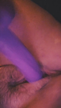 Dildo in My Hairy Pussy Part 2