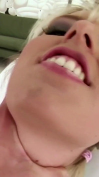 La Stella del Croix with Brossman's big cock in her mouth and Nick's hard cock in her ass