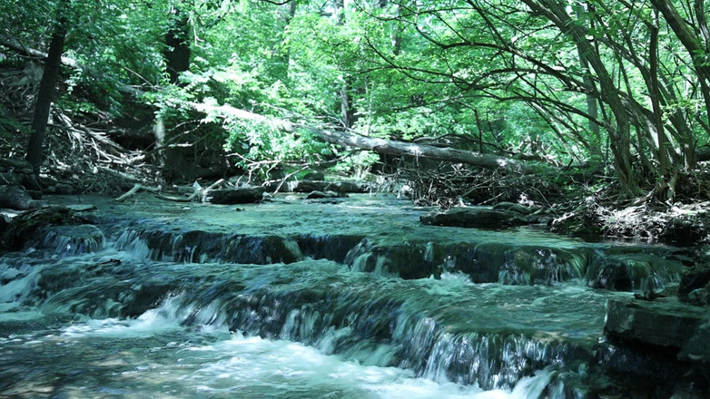 barenakedboy: Flexing by the Waterfall, Trying to Sneak a Little Private...
