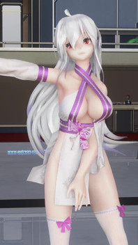 Featured Haku (yawane) - ribuan tanglung Qipao gaya tradisional menggoda, Thong, Stoking Putih, Kasut Tumit Tinggi