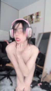 Asian Femboy Cumshots
