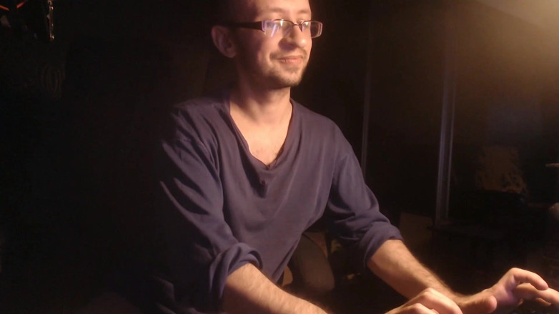 Alex Metallov: Big Cumshot. Very Horny Face on Webcam Show