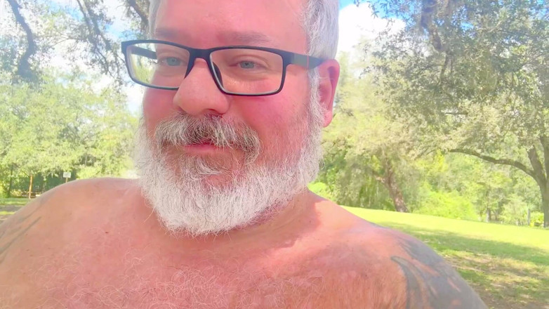 Hand-Free-Daddy-Chub: Показ Великих Яєць У Пустині, Будь Ласка, Доведи Мене В Лісі