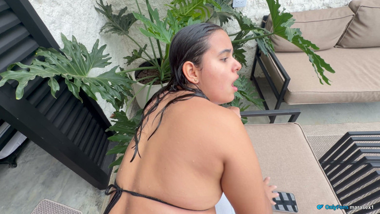 PronoiaMey: Beautiful Girl in the Pool Invites Me in and Gets...