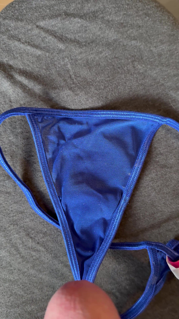 CumDaily: Cum on Wife’s Panties 22