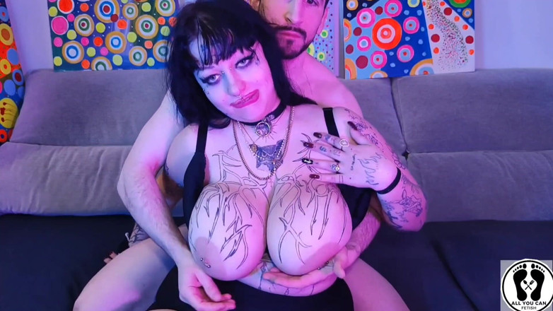 All You Can Fetish: Збуджені deedeelove з великими цицьками, пахви та фетиш ніс, фільм