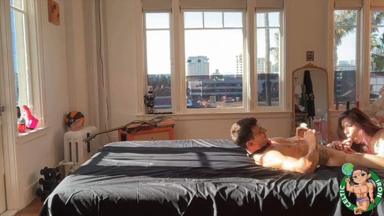 Celtic Iron: Sextape - Amantes curtindo o pôr do sol sensual juntos