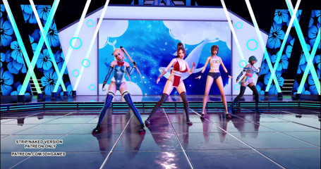 3D-Hentai Games: Lalal hete dans DOA Mai Shiranui Marie Rose Misaki Tamaki
