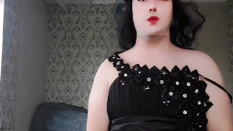 Kitty_Cross: Schattige ladyboy babe gezicht wit lichaam hete danseres shemale model...