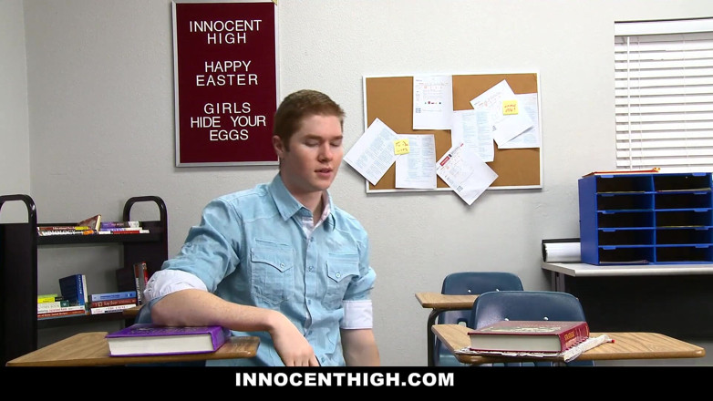 Team Skeet: Busty teen Kendall Karson fucks student before class starts