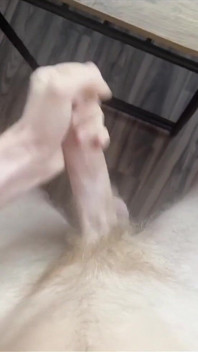 Horny Twink Jerks off & Cums Hard on Macbook - Hairy Legs & Abs! Full Video