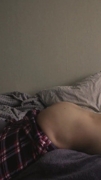 Morning Routine. Stepdaddy Imagines Fucking Whore Roughly in a Tight Pussy Instead Soft Pillow