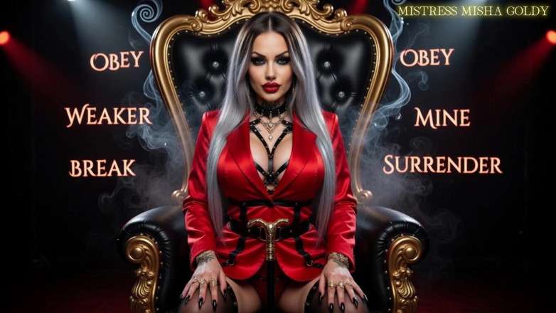 Goddess Misha Goldy: 내 7가지 심리 JOI 테스트를 준수하라.
