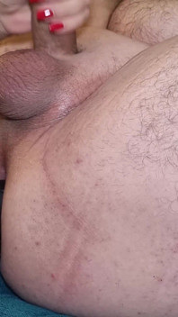 Blowjob dengan urutan prostat. Jilat dubur. Pancutan mani prostat. Ep 2402