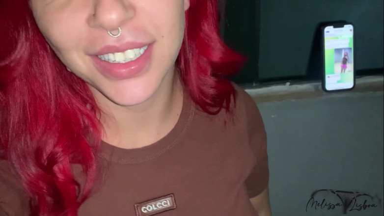 MaikinhoLisboa: Dalam kegelapan balkoni dengan ibu tiri saya yang panas, pelacur...