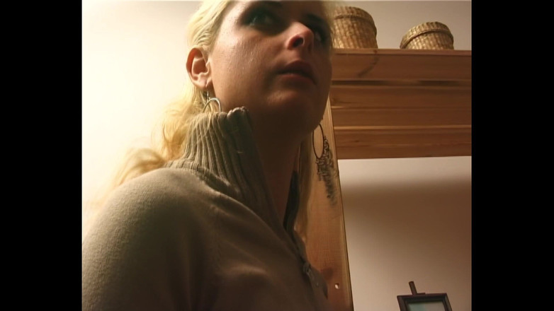 My first cock: Blonde Teen Shows Her Round and Sexy Body