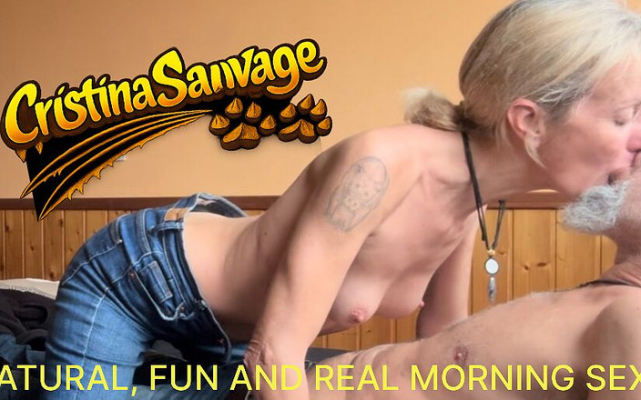 Cristina Sauvage: Přirozený, zábavný a opravdový ranní sex od wildspaincouple