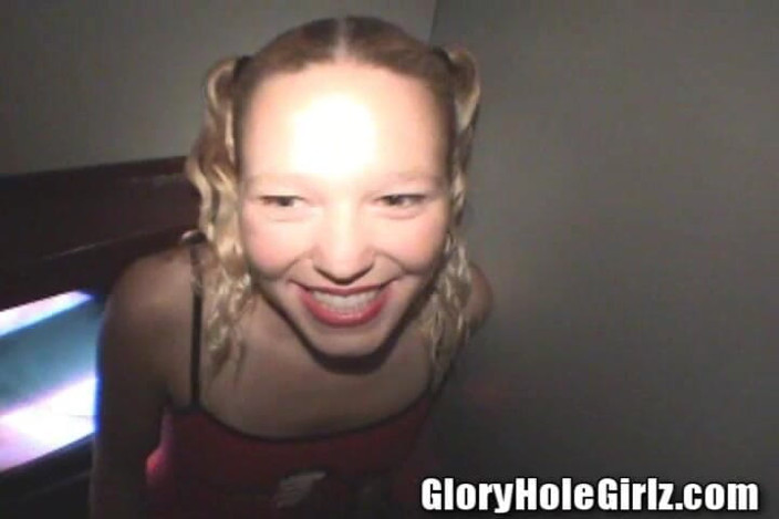 Glory Hole Girlz: Liv Wylder Suck Fucks Dicks BBC Glory Hole Tiny Tit...