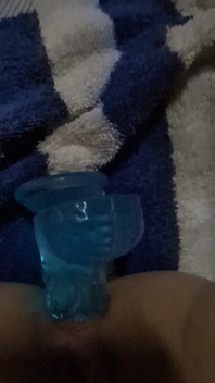 Nuovo Dildo Scopa Anale MILF GILF Sola Squirt Fatto in Casa