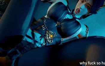 3D Cosplay Mature MILF Wear Sexy Dress and Have Hardcore Sex