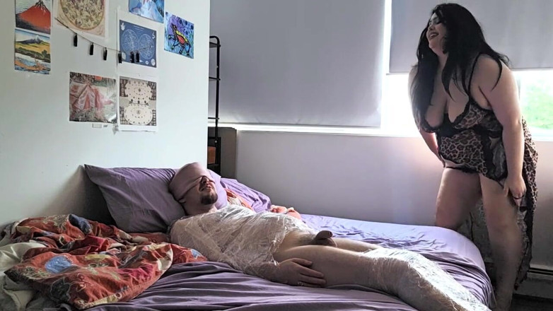 MyPrejacBoyfriend: Mummified Post Orgasm!