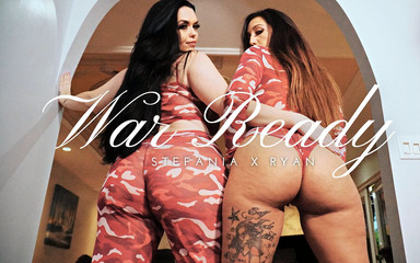 Pawg Queen: Niesamowity trójkąt z 2 dużymi sukami z tyłkiem