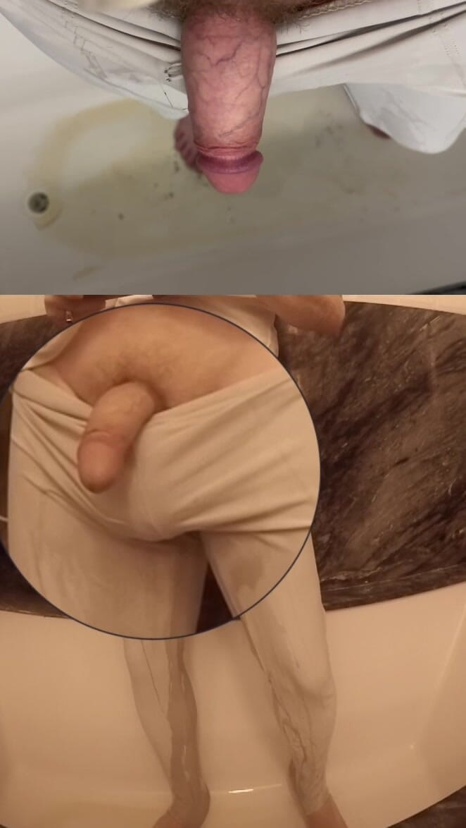 AmateurBoysPissing: Je Ne Pouvais Pas Me Retenir - Je Me Pisse Dessus,...