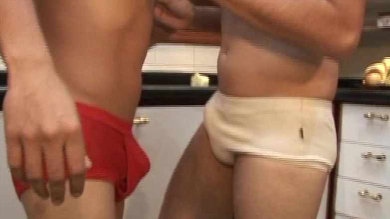 THE BIG BULGE STUDIO: Latino Boy Fucking Bareback for Exhib Sex