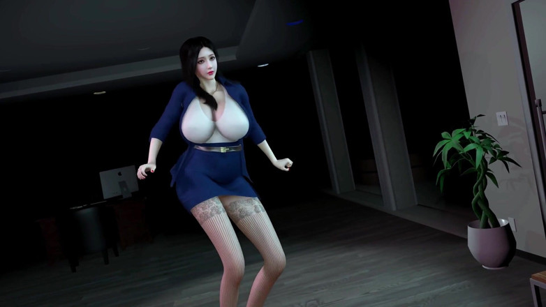 Soiyu Hentai: Krása recepční dostane trojku se šéfem a partnerem (část 01) - 3D animace v498