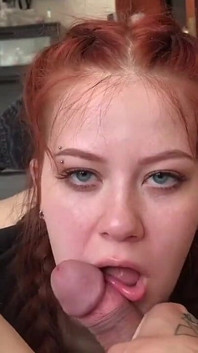 Vilu dan mi si cewek sange lagi asik nyepong kontol pov