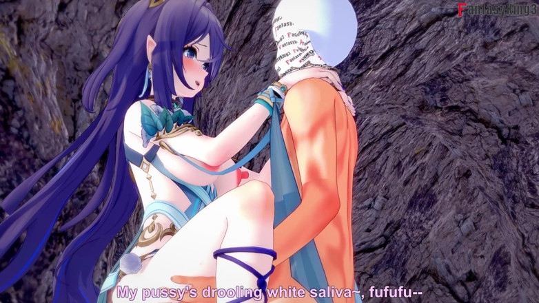 Fantasy king: ラウマの熱いセクシーセックス - 原神