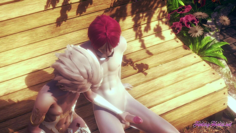 Yaoitube: Femboy Yaoi - Tonton Cara Erik Berkongkek Rin Dengan Tangannya Dan...