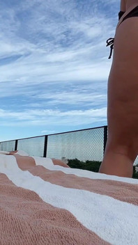 At the Pool with a Giantess