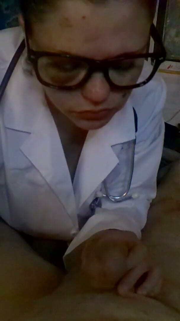 Jay luvs Blowpops: Dokter rollenspel slo-mo pijpbeurt
