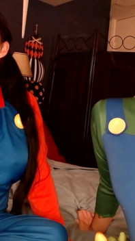 Cosplaying Kouřová přestávka na Halloween