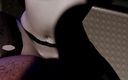 Soi Hentai: Gruppensex mit küken mit großen möpsen im nachtzug - 3D Animation V581