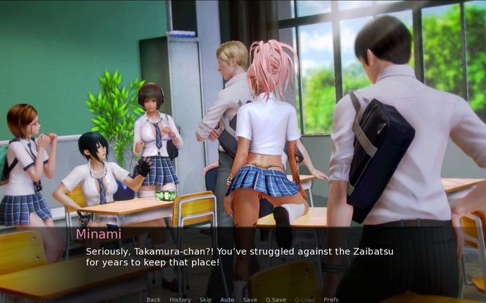 Joystick Cinema: Waifu Academy (partie 17) - le prof d’art a des tétons ? (JSC)
