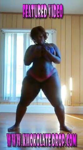 Big black clapping booties: Jodidamente a mi increíble culo grandota aplaudiendo, episodio 2