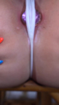 Anal Gape With a Big Ass Latina!
