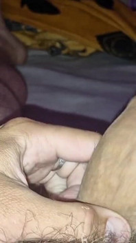 Two Powerful Cocks Are Stuck Together in Squirting Cum Ejaculations