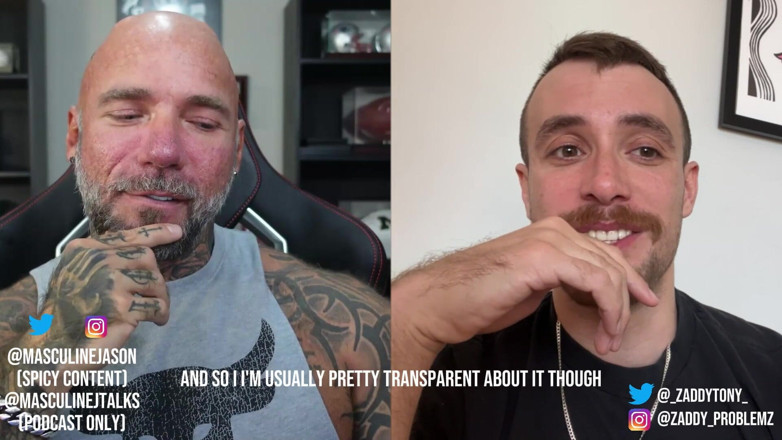 Raw and Uncensored with Masculine Jason: Porno ster bekentenissen - Zaddy Tony (aflevering 137)