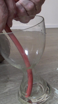 Rinse your nose with the home helper's piss!